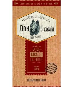 Galletas Don Fermin - Hígado de pollo 150 gr.