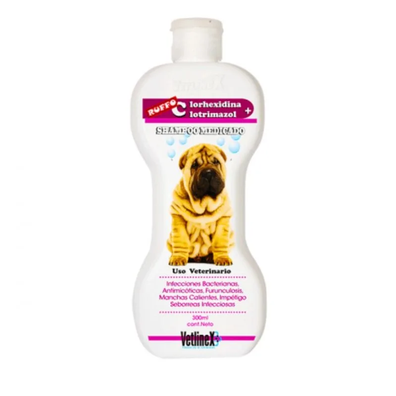 Clorhexidina + Clotrimazol (shampoo) 300ml
